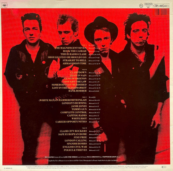 The Clash : The Story Of The Clash  (Volume 1) (2xLP, Comp)