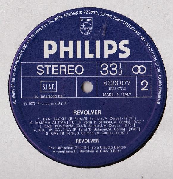 Revolver (8) : Revolver! (LP, Album)