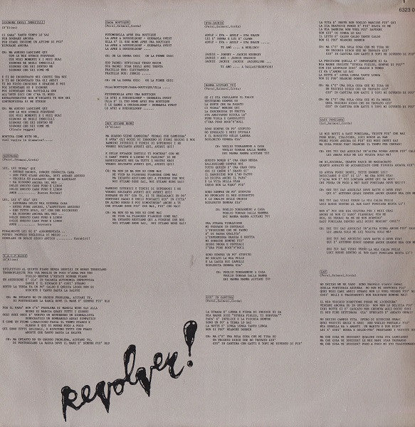 Revolver (8) : Revolver! (LP, Album)