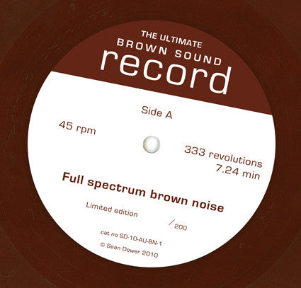 Sean Dower : The Ultimate Brown Sound Record (12", Ltd)
