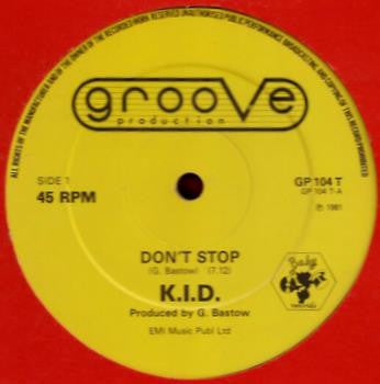 K.I.D. : Don't Stop (12", Single)