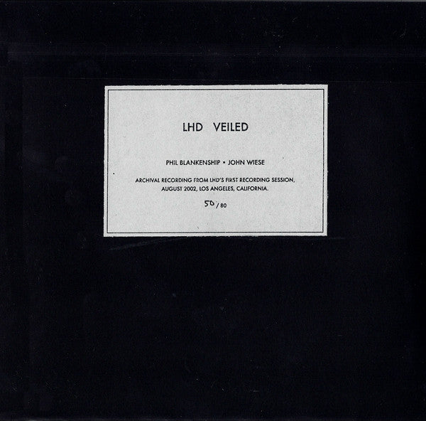 LHD : Veiled (7", S/Sided, Ltd, Num)