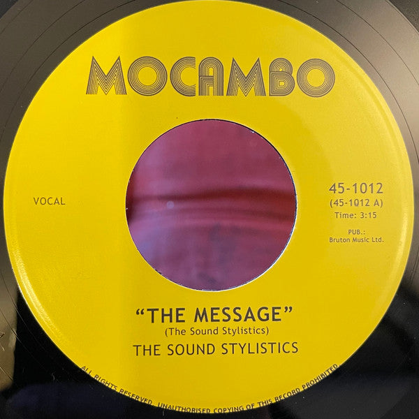 The Sound Stylistics : The Message / Freedom Sound (7", RE)