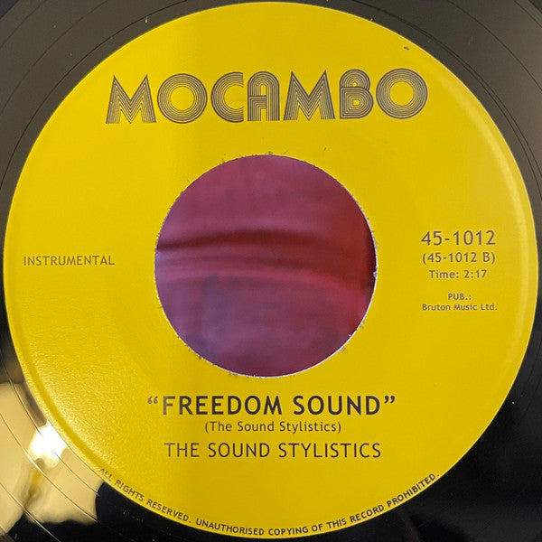 The Sound Stylistics : The Message / Freedom Sound (7", RE)