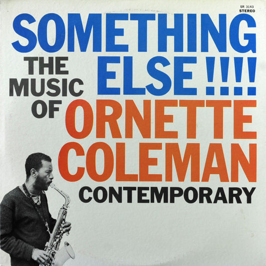 Ornette Coleman : Something Else! The Music Of Ornette Coleman (LP, Album, RE)