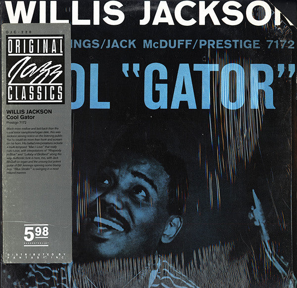 Willis Jackson : Cool "Gator" (LP, Album, RE)