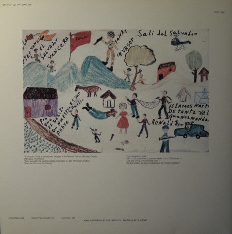 Charlie Haden, Carla Bley, Don Cherry, Sharon Freeman, Mick Goodrick, Jack Jeffers, Michael Mantler, Paul Motian, Jim Pepper, Dewey Redman, Steve Slagle, Gary Valente : The Ballad Of The Fallen (LP, Album)