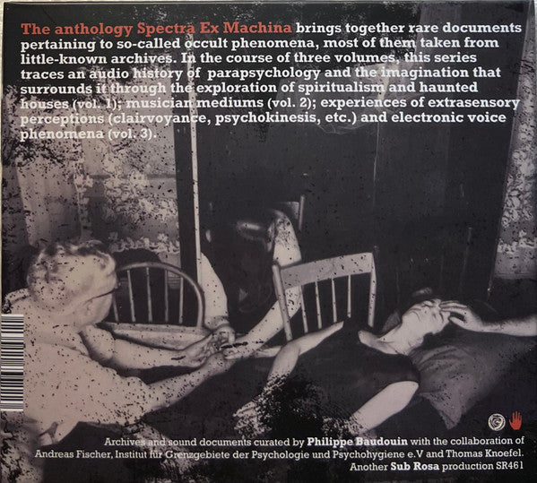 Various : Spectra Ex Machina (A Sound Anthology Of Occult Phenomena 1920-2017 Vol. 1) (CD, Comp)