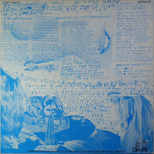 Chrome (8) : Mission Of The Entranced (LP, Album)