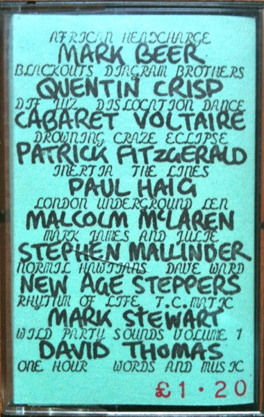 Various : Morrocci Klung! - November 1981 (Cass, C60)