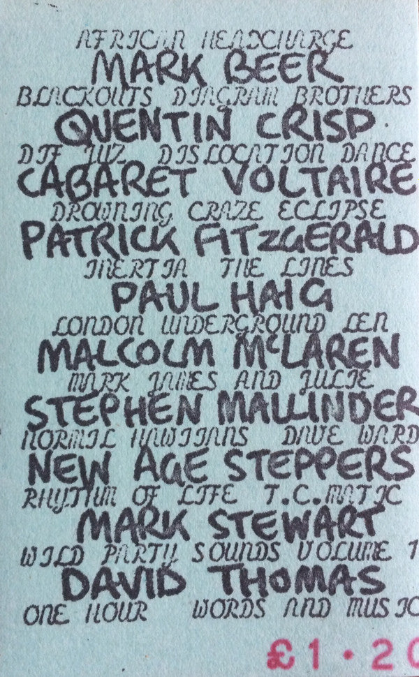 Various : Morrocci Klung! - November 1981 (Cass, C60)