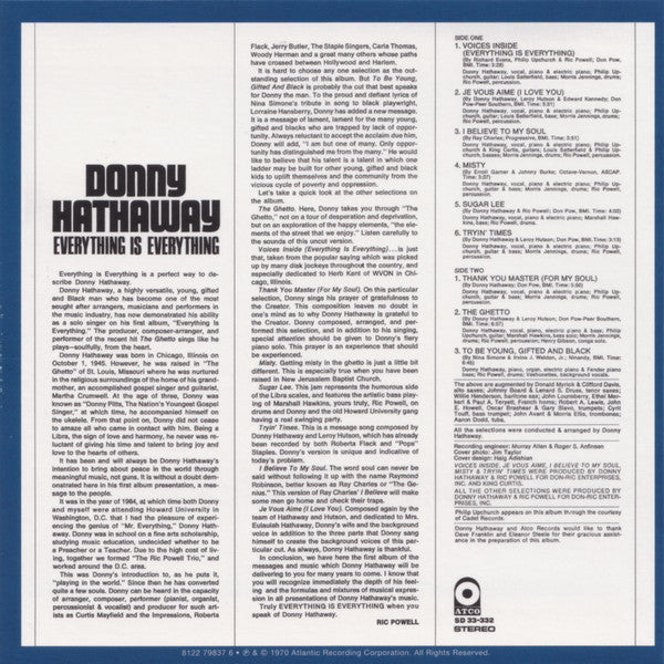 Donny Hathaway : Original Album Series (Box, Comp, RP + CD, Album, RE + CD, Album, RE + CD)