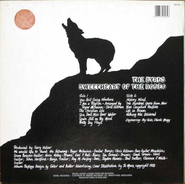 The Byrds : Sweetheart Of The Rodeo (LP, Album, RE)