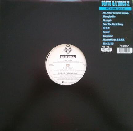 Various : Beats & Lyrics 2 (2xLP, Comp)