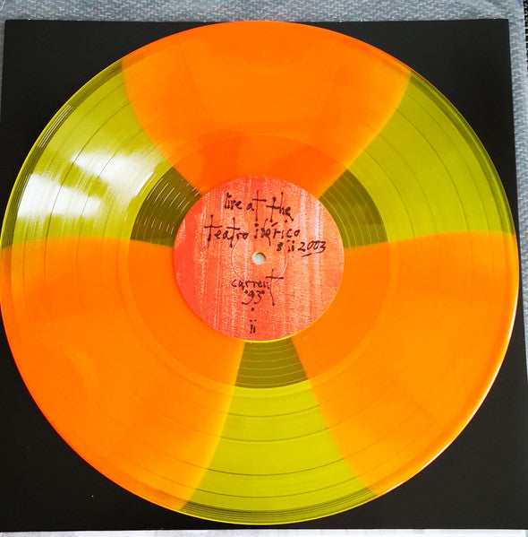 Current 93 : Live At Teatro Ibérico 8 ii 2003 (LP, Album, Ltd, RE, Yel)