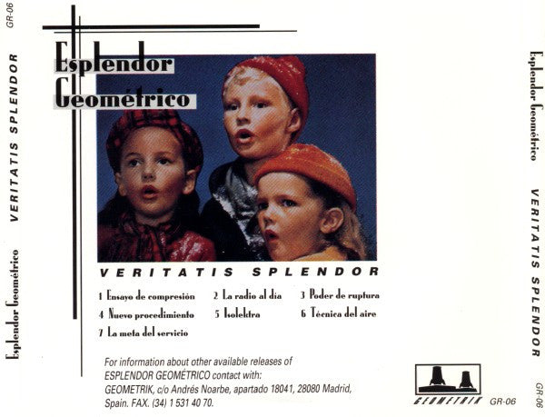 Esplendor Geométrico : Veritatis Splendor (CD, Album)