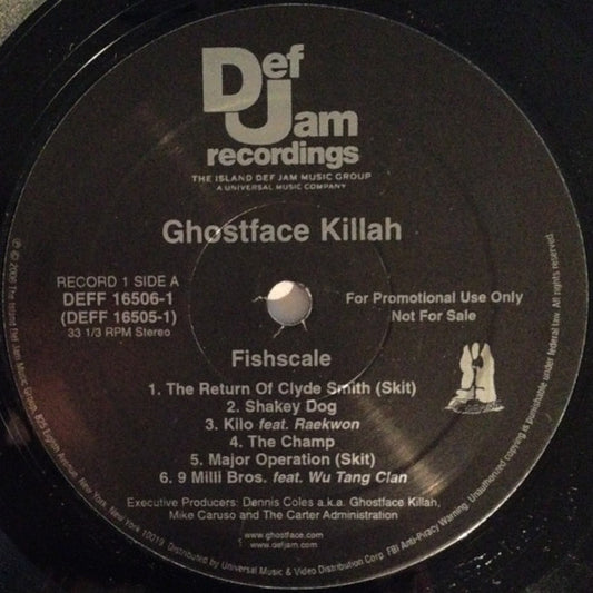 Ghostface Killah : Fishscale (2xLP, Advance, Album, Promo, Cen)
