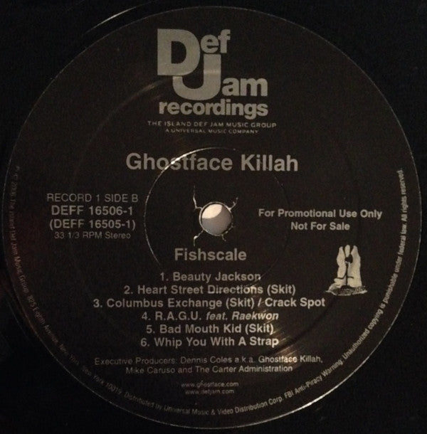 Ghostface Killah : Fishscale (2xLP, Advance, Album, Promo, Cen)