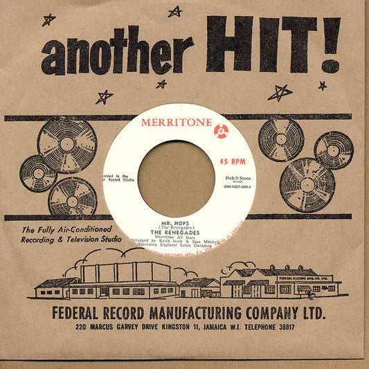 The Renegades (13) / Oswald Sewell : Mr. Hops / Oh My Love (7", Single)