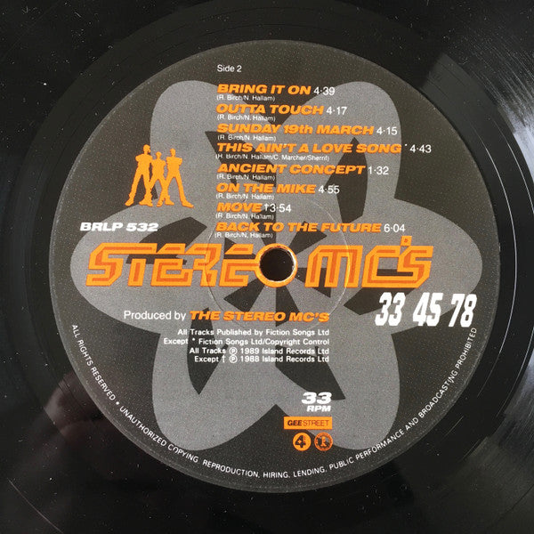 Stereo MC's : 33 45 78 (LP, Album)