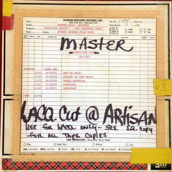 Grateful Dead* : American Beauty (LP, Album, Ltd, RE, 180)