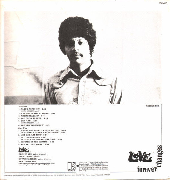 Love : Forever Changes (LP, Album, RE)