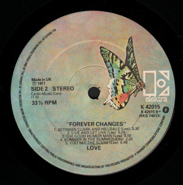 Love : Forever Changes (LP, Album, RE)