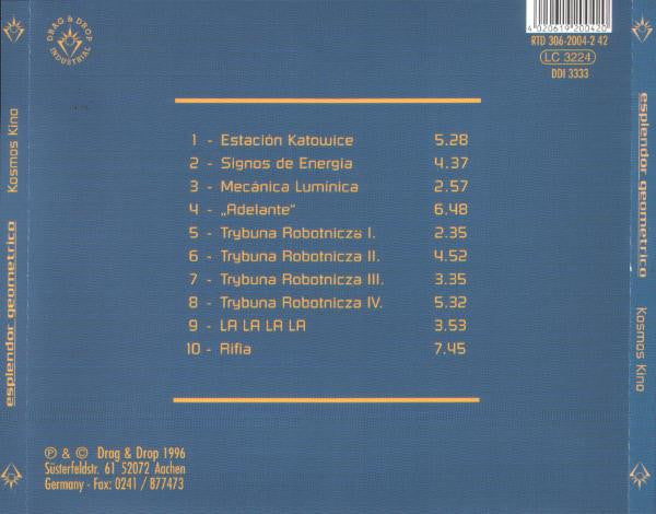Esplendor Geométrico : Kosmos Kino (CD, Album, RE)