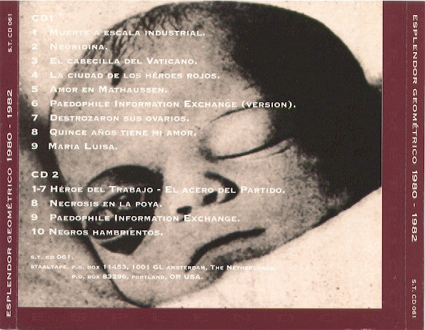 Esplendor Geométrico : 1980-1982 (2xCD, Comp)