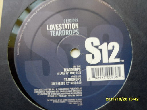 Lovestation : Teardrops (12")