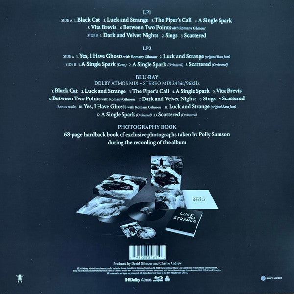 David Gilmour : Luck And Strange (LP, Album + LP + Blu-ray, Blu-ray-A, Album, Multic)
