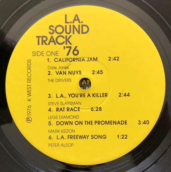 Various : L.A. Soundtrack '76 (LP, Comp)