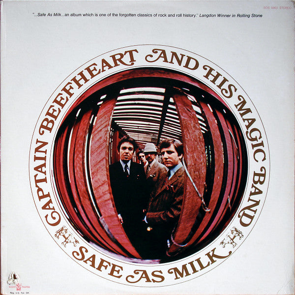 Captain Beefheart And The Magic Band : Safe As Milk (LP, Album, RE, Bro)