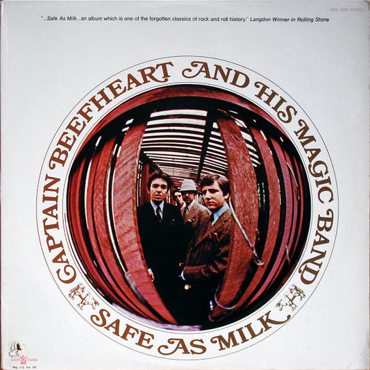 Captain Beefheart And The Magic Band : Safe As Milk (LP, Album, RE, Bro)