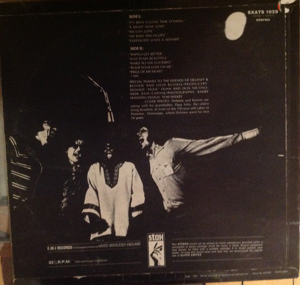 Delaney & Bonnie : Home (LP, Album)