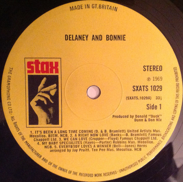 Delaney & Bonnie : Home (LP, Album)