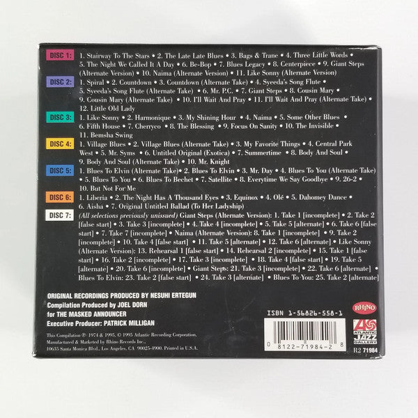John Coltrane : The Heavyweight Champion - The Complete Atlantic Recordings (7xCD, Comp, RE + Box, Sli)