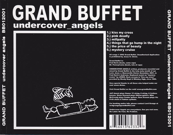 Grand Buffet : Undercover Angels (CD, EP)