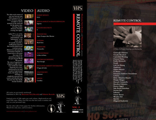 Various : Remote Control - Vol. I (VHS, Ltd, Vid)