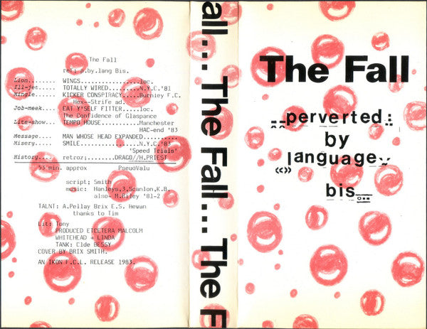 The Fall : Perverted By Language Bis (VHS, PAL)
