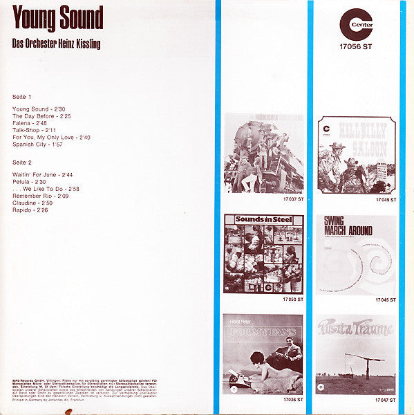 The Heinz Kiessling Orchestra : Young Sound (LP, Album)