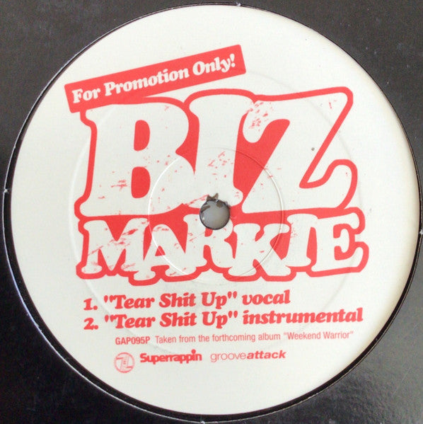 Biz Markie : Games / Tear Shit Up (12", Promo)