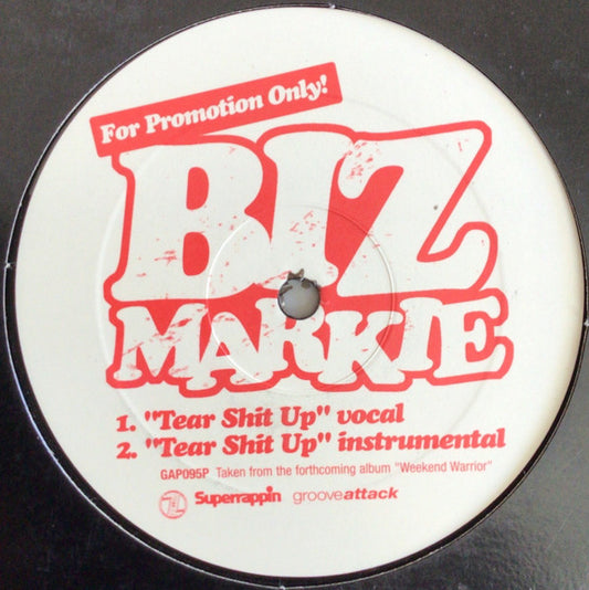 Biz Markie : Games / Tear Shit Up (12", Promo)