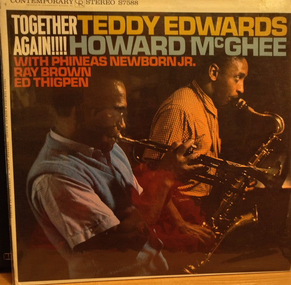 Teddy Edwards / Howard McGhee : Together Again! (LP, RP, Dee)