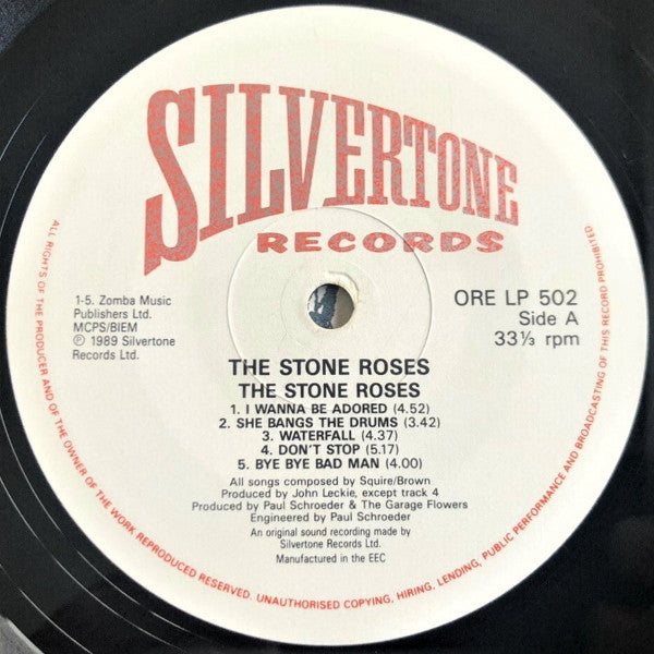 The Stone Roses : The Stone Roses (LP, Album, RP, cre)