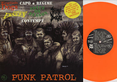 Various : Punk Patrol (LP, Comp, Ora)