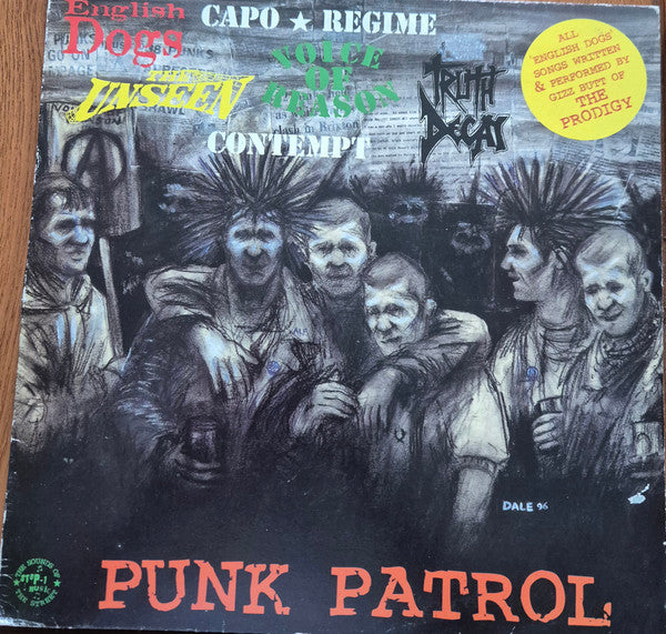 Various : Punk Patrol (LP, Comp, Ora)