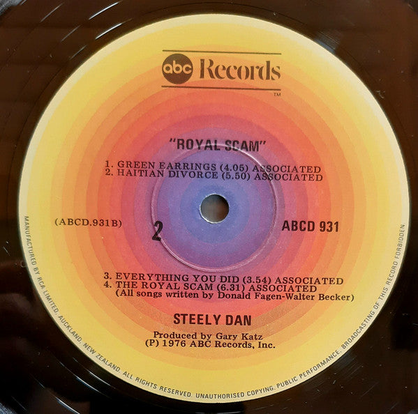 Steely Dan : The Royal Scam (LP, Album)