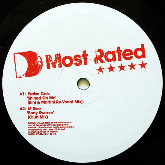 Various : Most Rated (Part 02) (2x12")