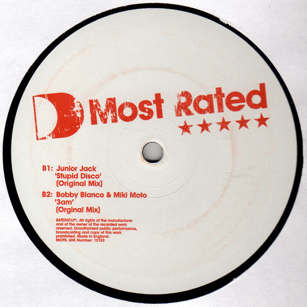 Various : Most Rated (Part 01) (2x12", Comp)